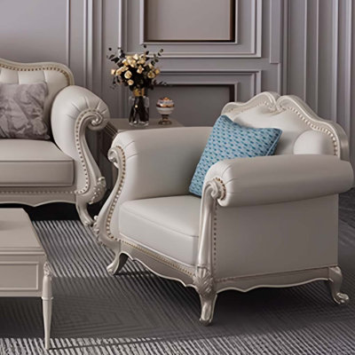 American-style luxury single sofa