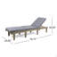 Chaise longue en bois Kd avec coussin-1801567410-1801567408