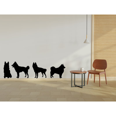 Adhésif décoratif pour chien, chien, décor pour enfants, art mural, amoureux des animaux