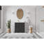 Meuble-lavabo simple 36 po avec plateau en marbre Joesef