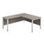 Buariki L-Shaped Metal Base Executive Desk-1413749151-1413749150-1413749157