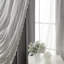 Rideau occultant en polyester Damyiah (1 voilage et 1 panneau occultant)-87892886-88135273