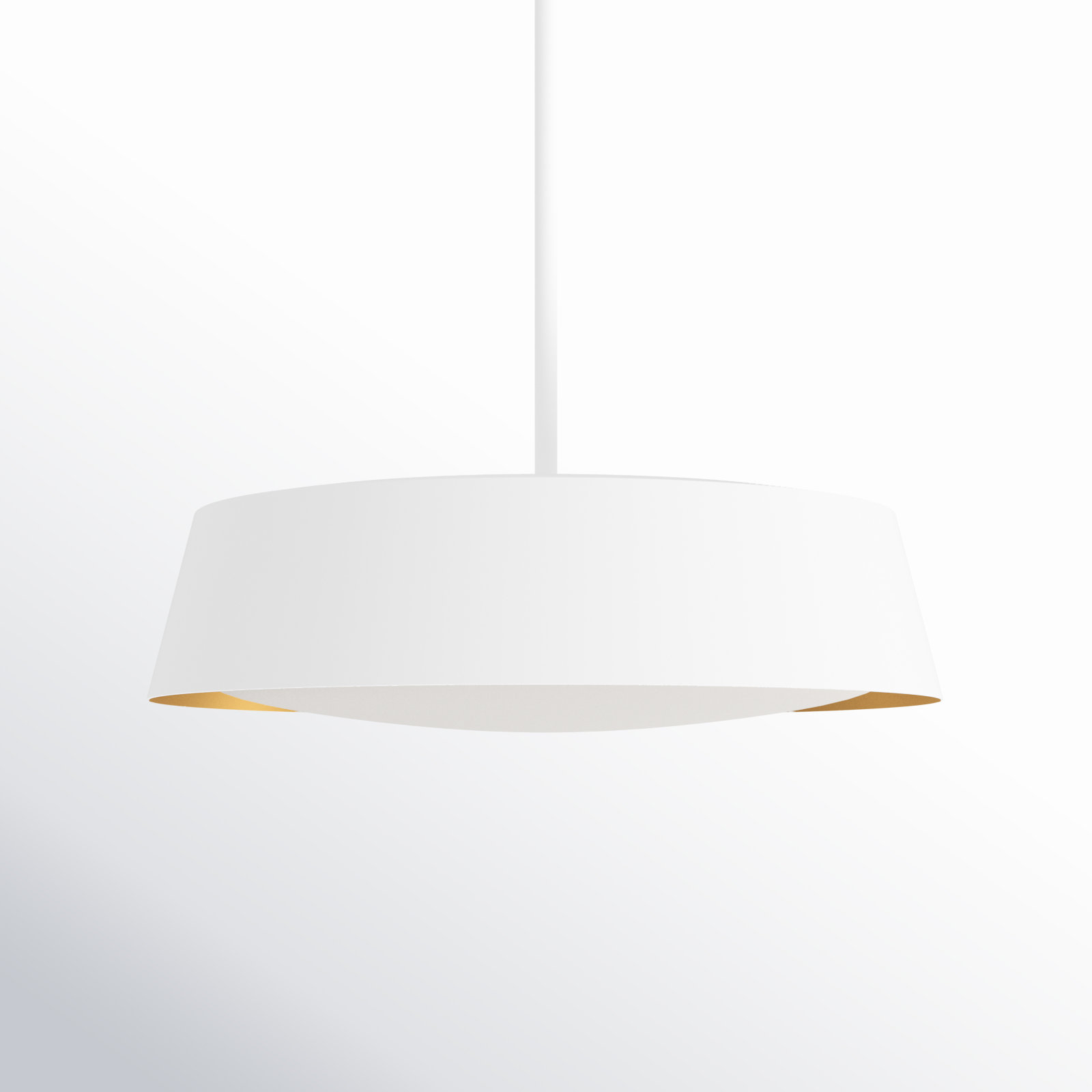 Adriatic 5 Light Metal Dimmable Pendant, Matte White