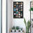 Black Solid + Manufactured Wood Picture Frame