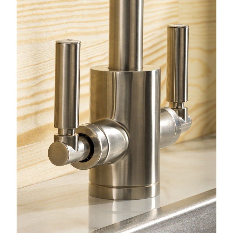 Abode Designs Brolle Kitchen Faucet, Brushed Nickel