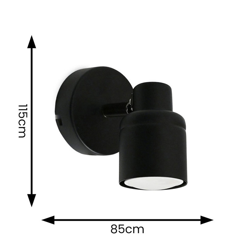 Demont Plug-in Wallchiere, Yes, Black