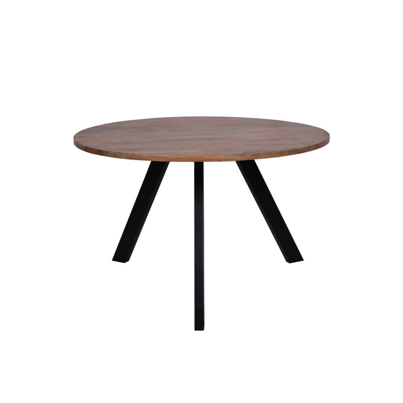 Natalie Solid Wood Round Dining Table, 62" L x 62" W