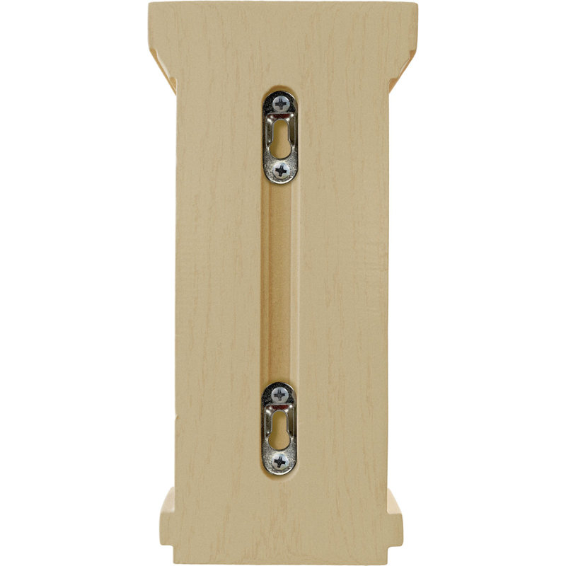 Corbeau encastré traditionnel, Érable, H 10 po x l 4,75 po x P 5 po