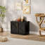 Cat Litter Box Enclosure, Hidden Litter Box Furniture with 2 Doors and Sliders-338091023