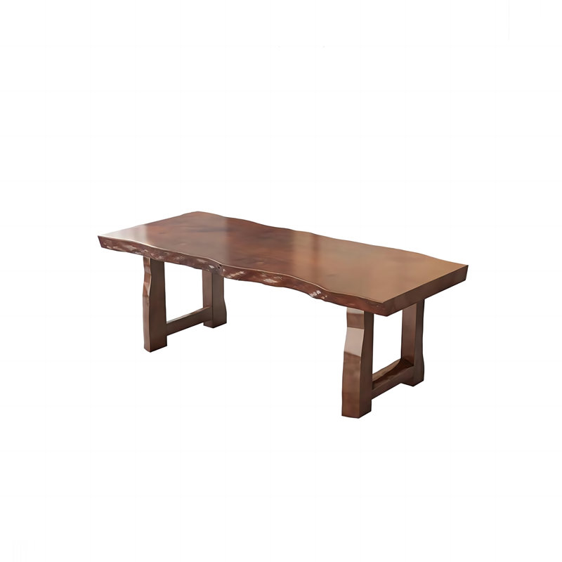 Rectangle Solid Wood Writing Desk, 29.53" H x 70.87" W x 27.56" D