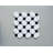Porcetile Dot 10.52 in. x 10.52 in. Geometric Matte Porcelain Mosaic Wall and Floor Tile-36931456
