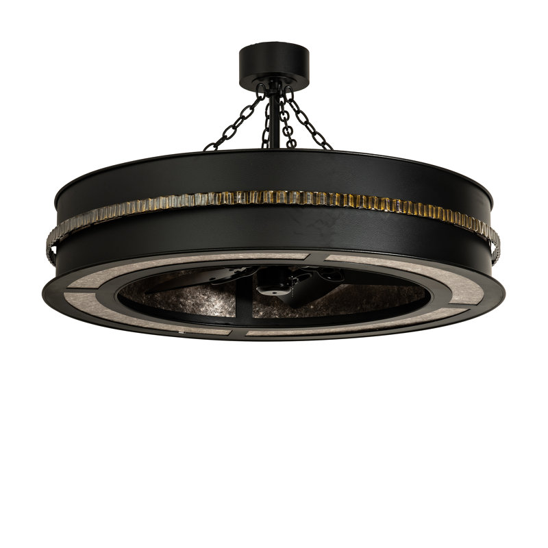 Golden Forge 8 - Light Chandelier