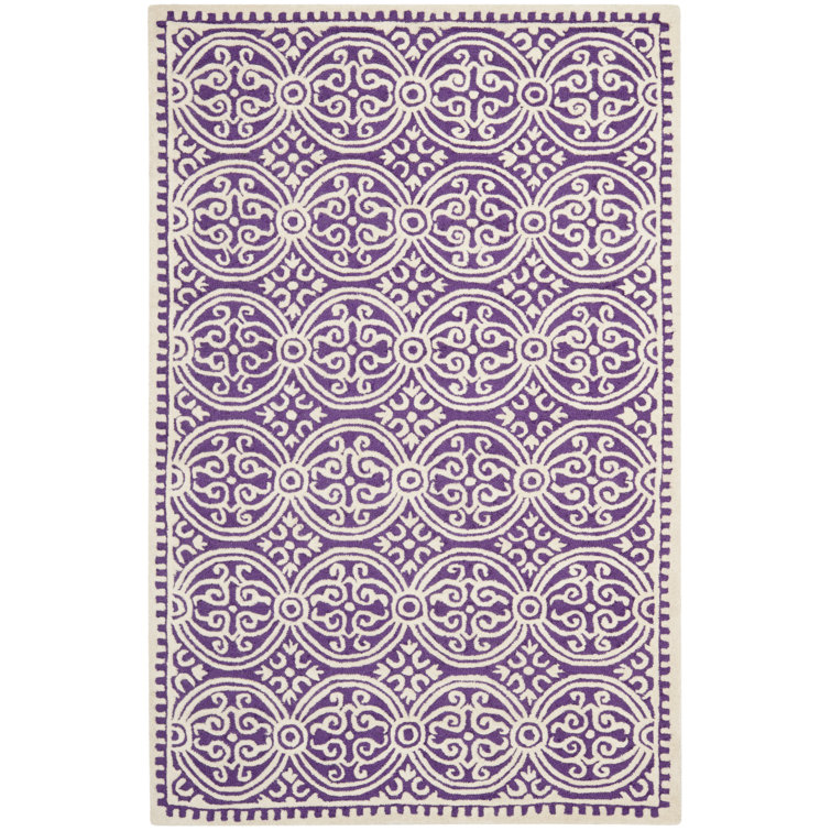 Geometric Wool Hand Woven Area Rug