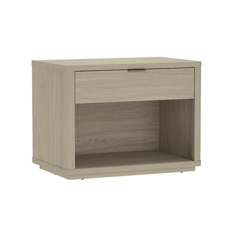 Evelyn 32" Nightstand In Natural (1-Drawer), Natural