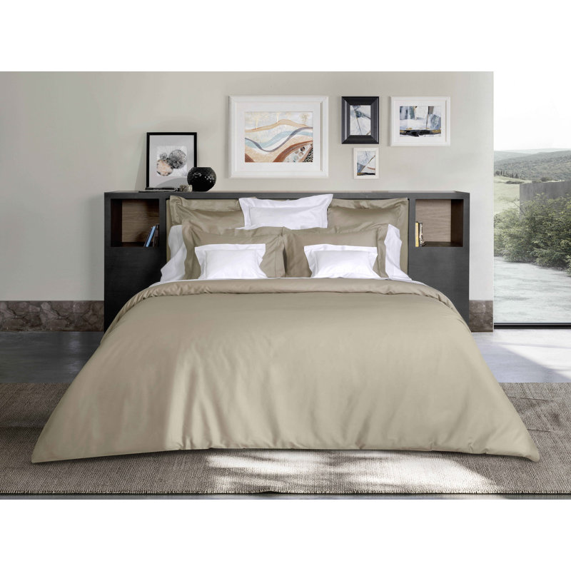 Raffaello Duvet Cover, Queen Duvet Cover, Flax