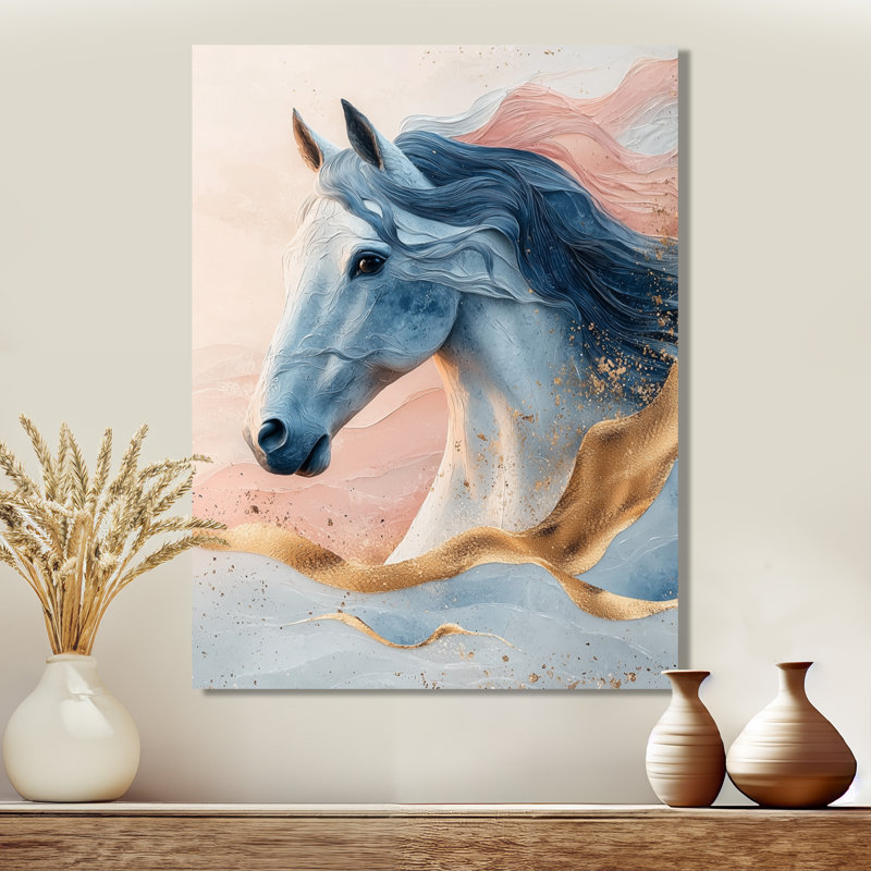 Mariande - animaux, art mural, Toile tendue, Ne s’applique pas, H 20 po x l 12 po