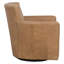 Fauteuil pivotant en cuir Aster-99520919