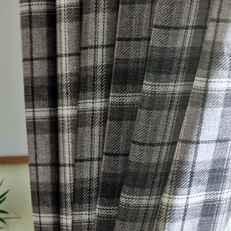 Davon Oban Ring Top Eyelet Curtains, 229cm W x 229cm Drop