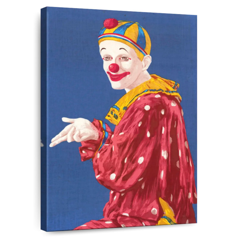 Leisha Clown, 48" H x 32" W