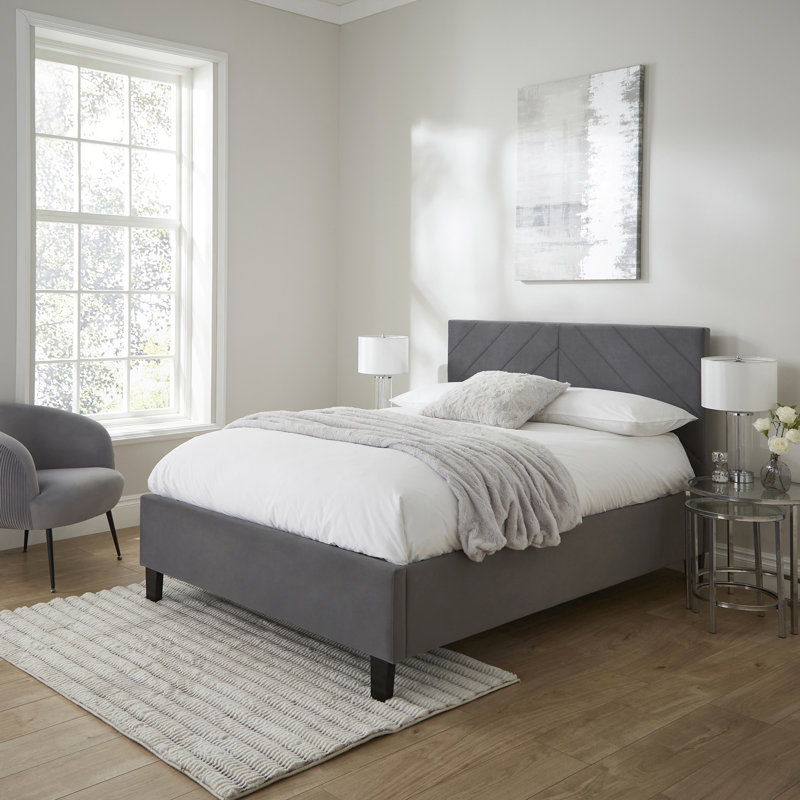 Upholstered Ottoman Bed, Kingsize (5')