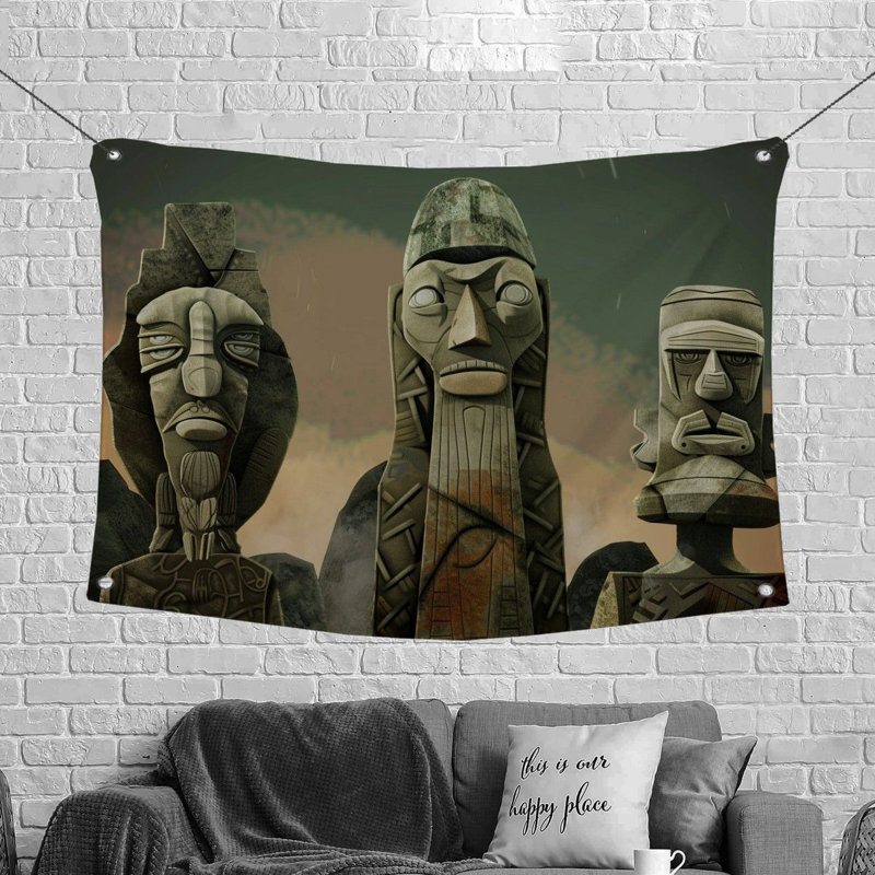Microfiber Fabric Tapestry, 50" H x 60" W