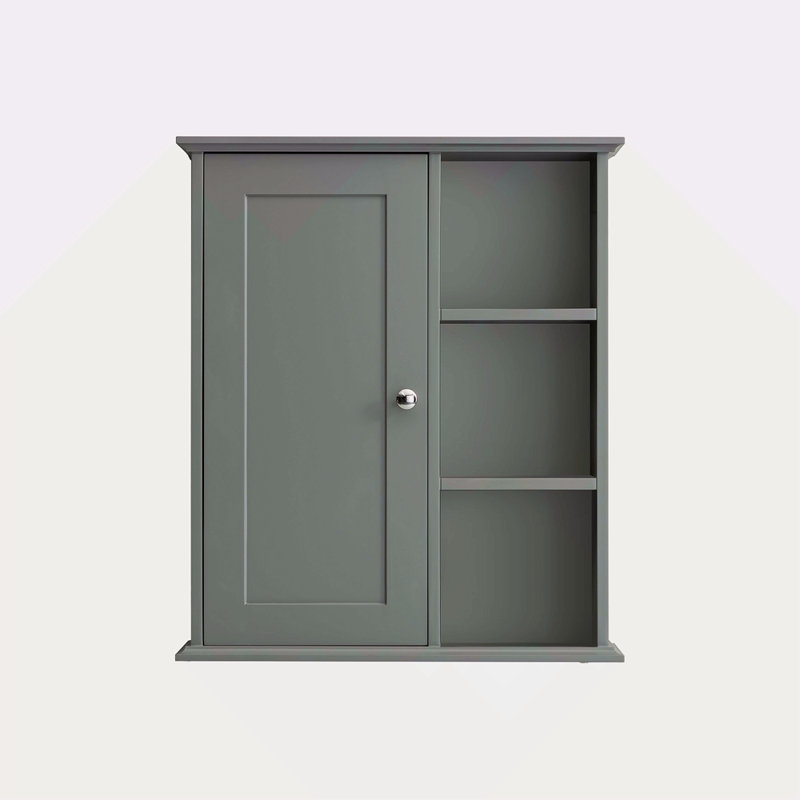 Armoire murale de salle de bain 23,6 po, Grey