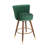Pedra Swivel Velvet Bar Stools-190124650