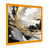 Impression dorée sur toile encadrée