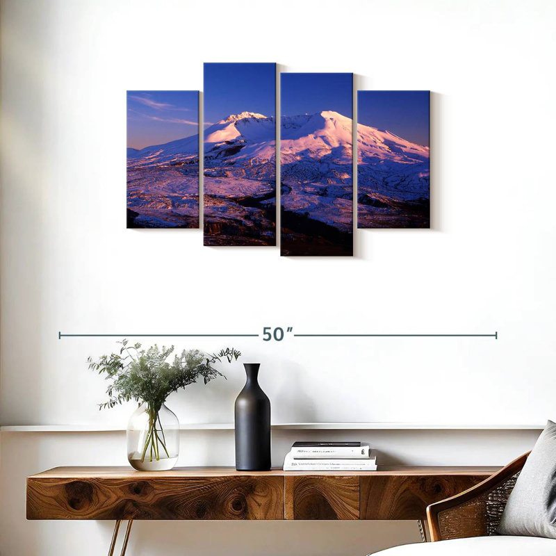 Alvord Mount St. Helens Alpenglow