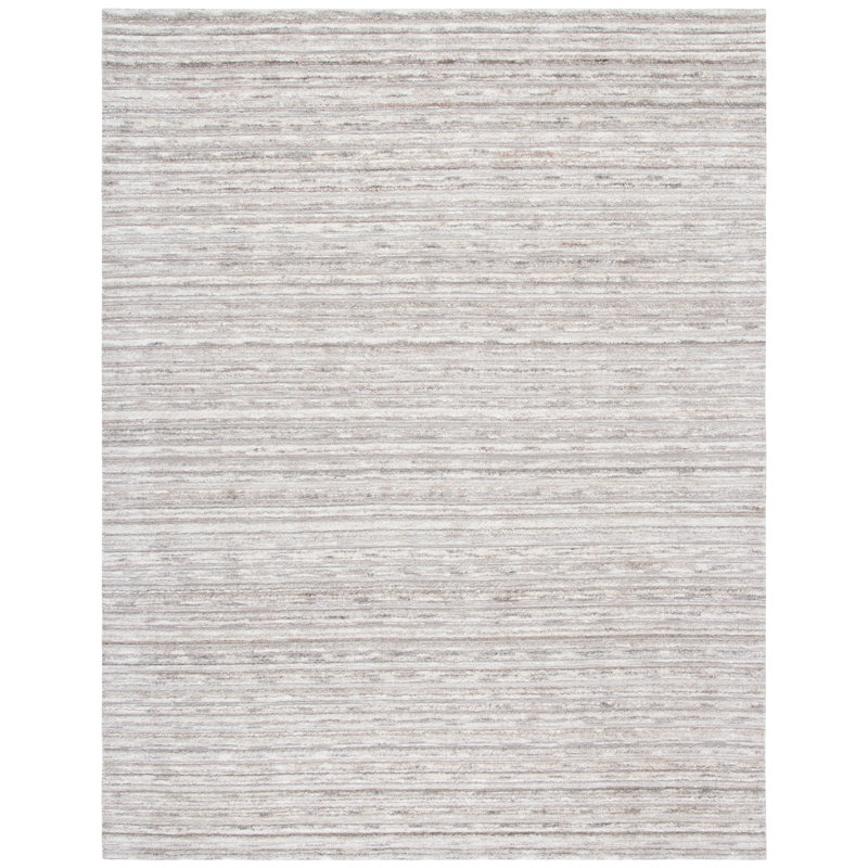 Tapis en soie et bambou Tashania, Rectangle 6 pi x 9 pi