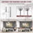 Ivy Bronx 52" Ceiling Fan With Light And Remote Control Indoor Modern Ceiling Fan With Quiet Reversible Etl Motor-431290773-431290794