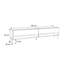 Unfinished TV Stand for TVs up to 70"-1695680046