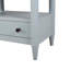 Table de chevet ouverte avec 2 tiroirs-489933994