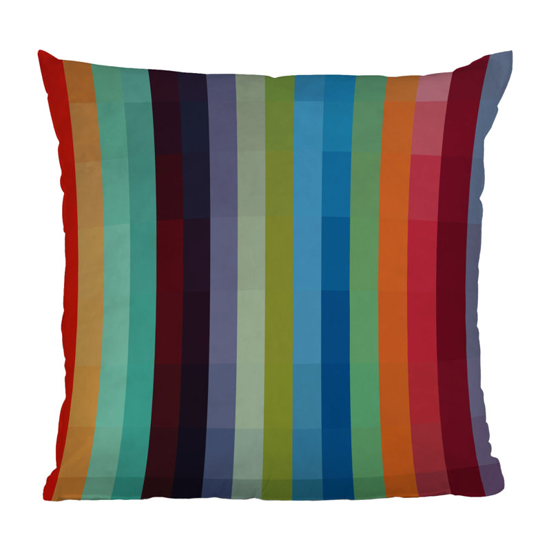 Modern Square Throw Pillow, 20" x 20"