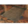 Tapis gris anthracite tissé à la main à motif géométrique Alyxandra