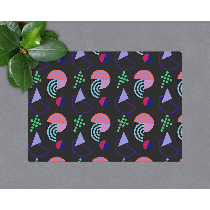 Myshell Hard Floor Rectangular Chair Mat, 70 x 100cm