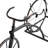 Probolinggo 2 Bottle Floor Wine Bottle Rack in Black
