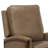 Liauro 32.3" Wide Genuine Leather Manual Push Back Recliner with Solid Wood Handrail (Set Of 2)-1155328389