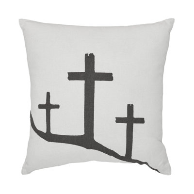 Coussin Risen 3 croix 12 x 12