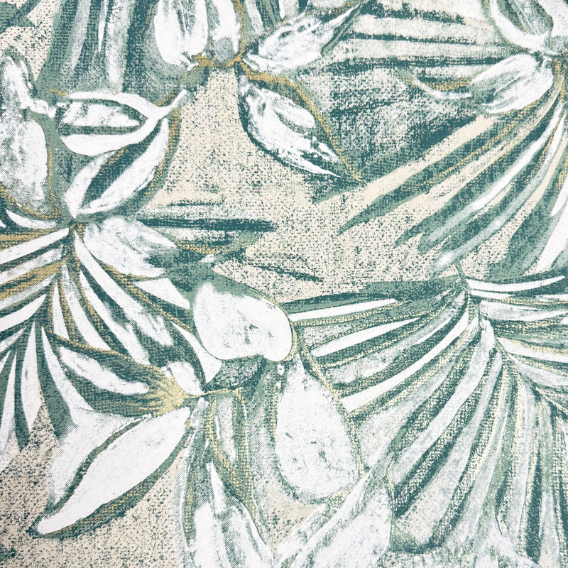 Rouleau de papier peint classique, Vert gazon