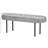 Mimi Metal Velvet Bench-1063376821