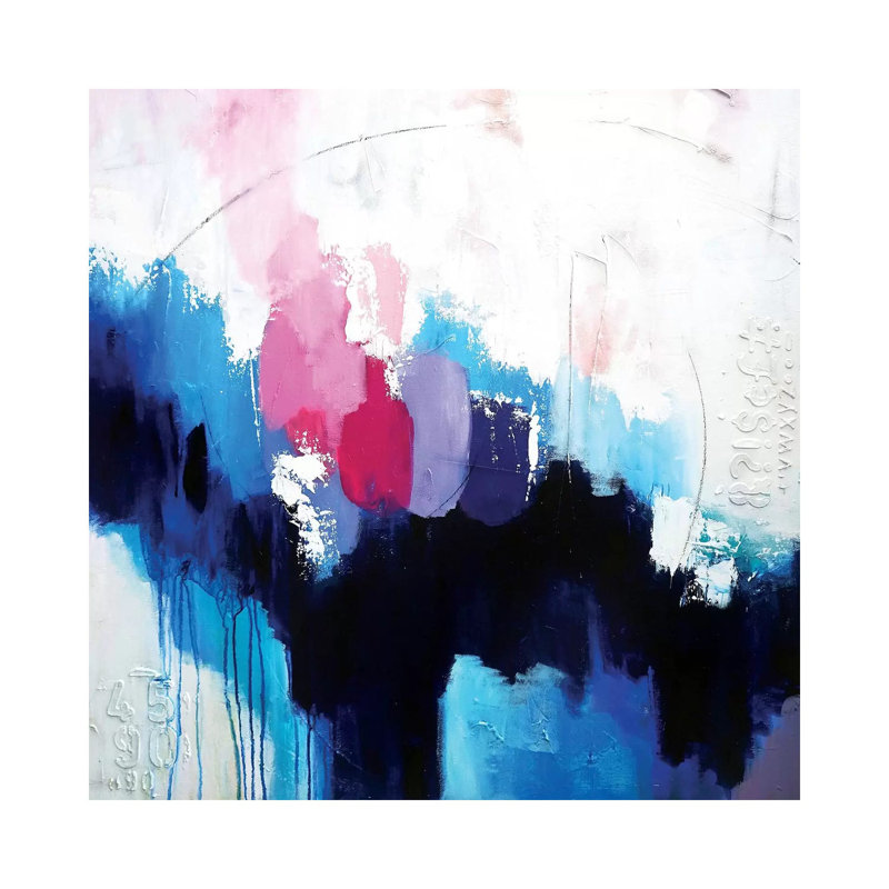 We Got The House by Julie Ahmad - Wrapped Canvas Gallery-Wrapped Canvas Giclée, 45.72 cm H x 45.72 cm W x 1.91 cm D