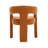 Modern Upholstered Barrel Dining Chairs-95262505