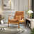 Orange Faux Leather selected