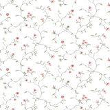 Kitchen Recipes Trailing Flowers 32.8' L x 21" W Wallpaper Roll