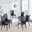 Chaise parsons rembourrée en similicuir H 18,3 po (ensemble de 6)-871749436-836515309