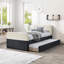 Lit gigogne / rangement en velours Ivy-1958873254