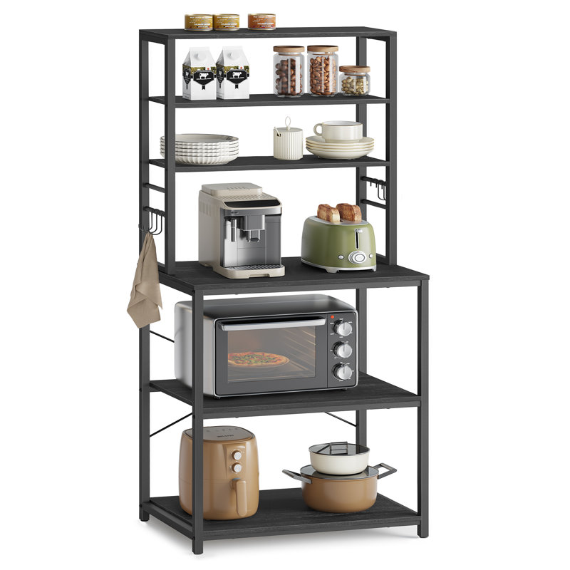 Stroupe Standard, 167cm H x 60cm W x 40cm D, Charcoal Grey/Ink Black