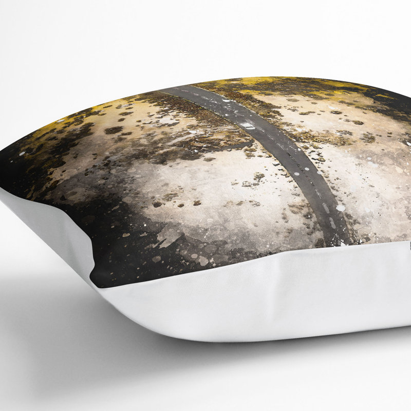 Square Throw Cushion, 55cm H x 55cm W x 20cm D, White