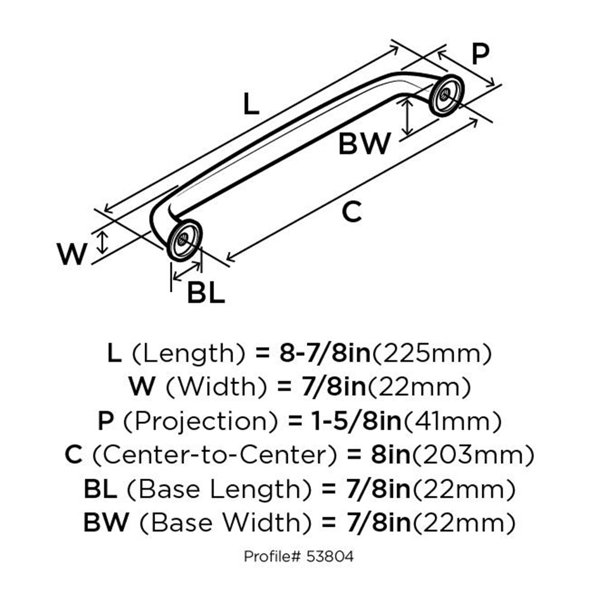 Dimensions du produit